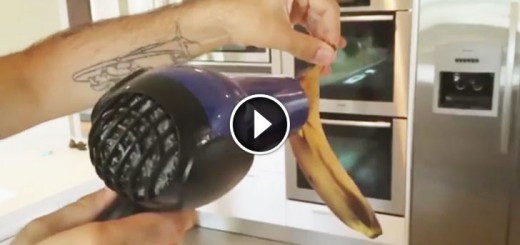 How To Rejuvenate Overripe Bananas With A Hair Dryer