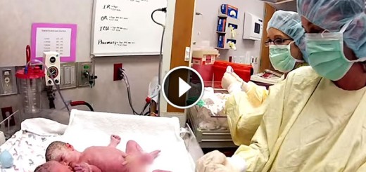 newborn twins miracle met first time