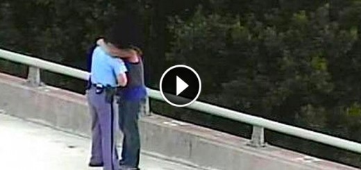 officer at bridge saves man from suicide