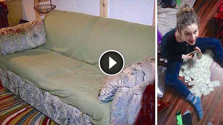 Students Buy Smelly Couch for $20 and Accidentally Find a Widow’s